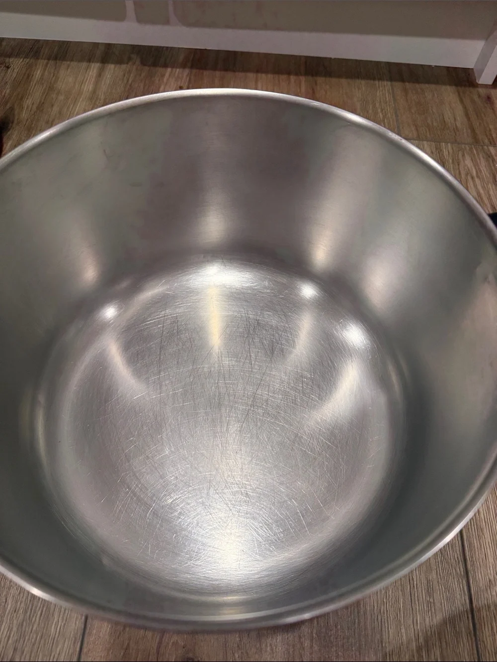 Farberware Stainless Steel Stock Pot with Black Handles - Silver no lid.